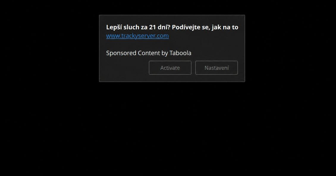Na ploše se mi objevily reklamní notifikace. Jak je vypnout?